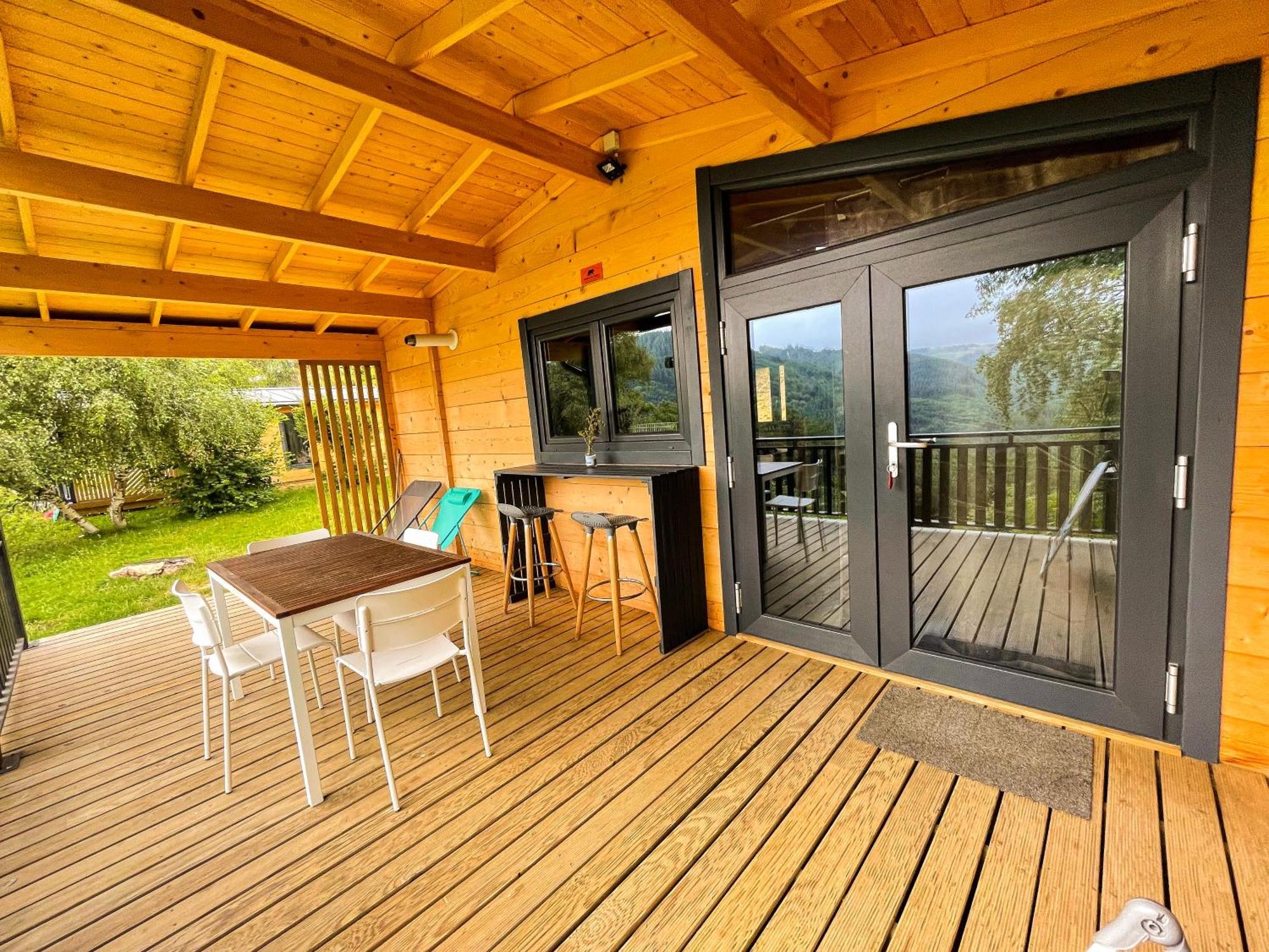 Chalet Nature Sur La Vallee De La Truyere Neuvéglise Exteriér fotografie